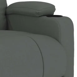 vidaXL Massagesessel Dunkelgrau Stoff