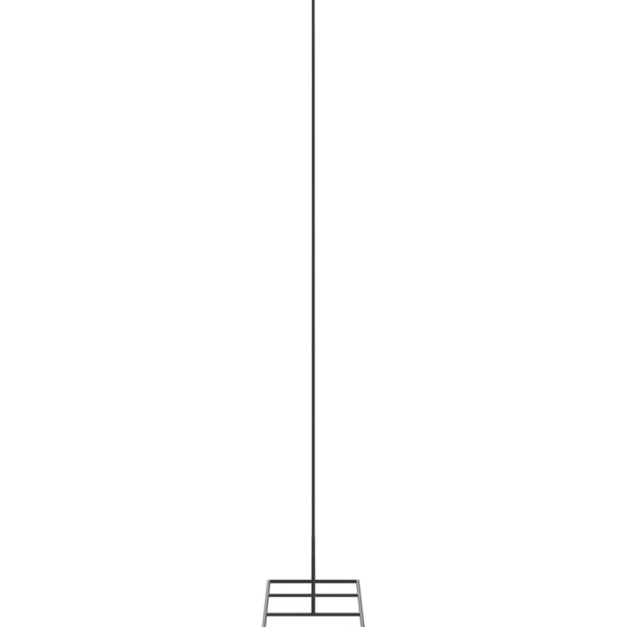 vidaXL Metall-Weihnachtsbaum für Dekorationen Schwarz 150 cm