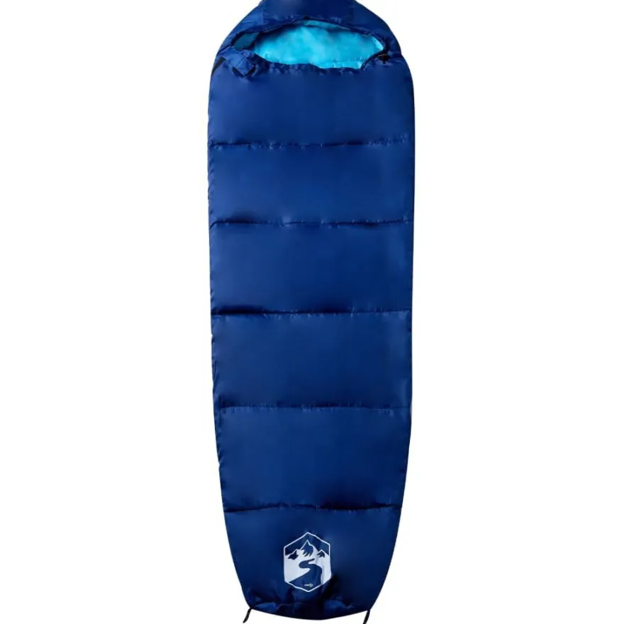 vidaXL Mumienschlafsack für Erwachsene Camping 3 Jahreszeiten