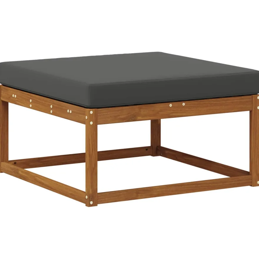 vidaXL Outdoor-Sofagarnitur 8 stk. Natur und Anthrazit