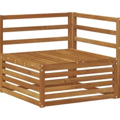 vidaXL Outdoor-Sofagarnitur 9 stk. Natur Massivholz Akazie