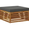 vidaXL Outdoor-Sofagarnitur 5 stk. Natur und Anthrazit