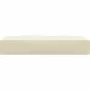 vidaXL Palettenkissen Creme 60x60x8 cm Oxford-Gewebe