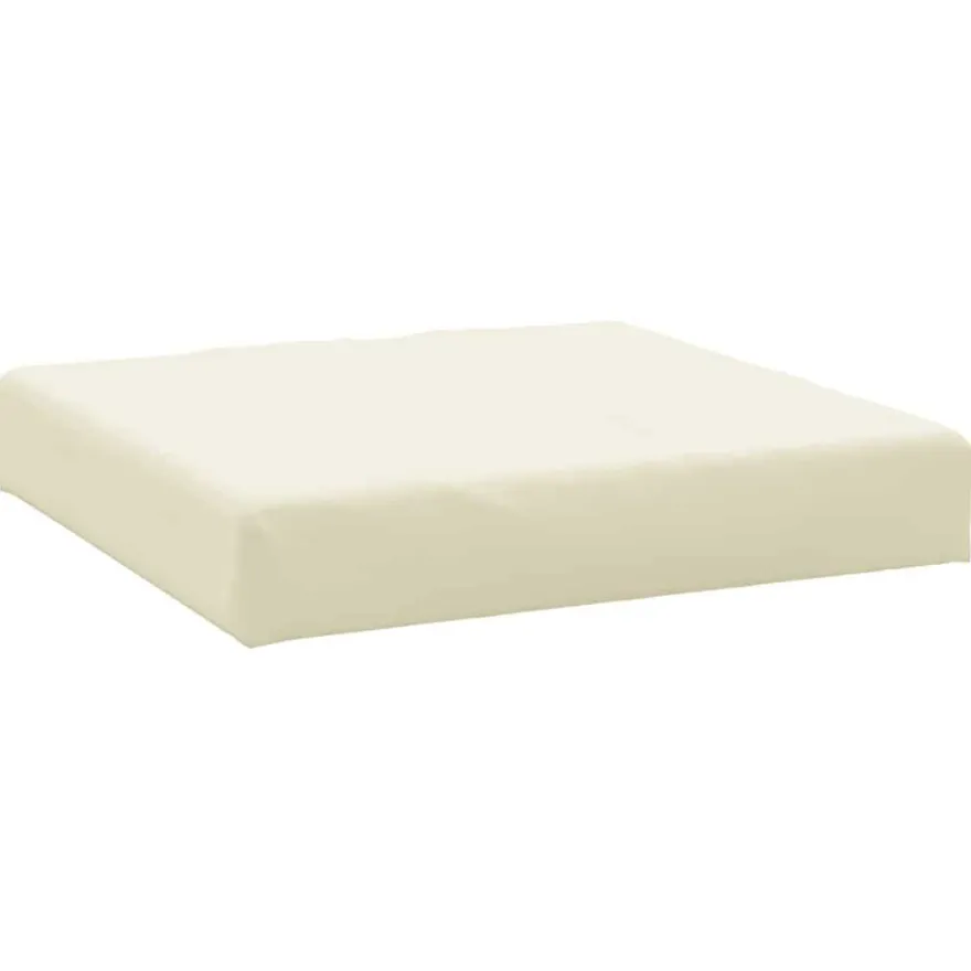 vidaXL Palettenkissen Creme 60x60x8 cm Oxford-Gewebe
