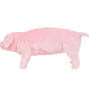 vidaXL Plüschtier Schwein Stehend Plüsch Rosa XXL