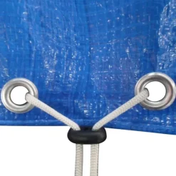 vidaXL Poolabdeckung PE Rund 460 cm 90 g/m²