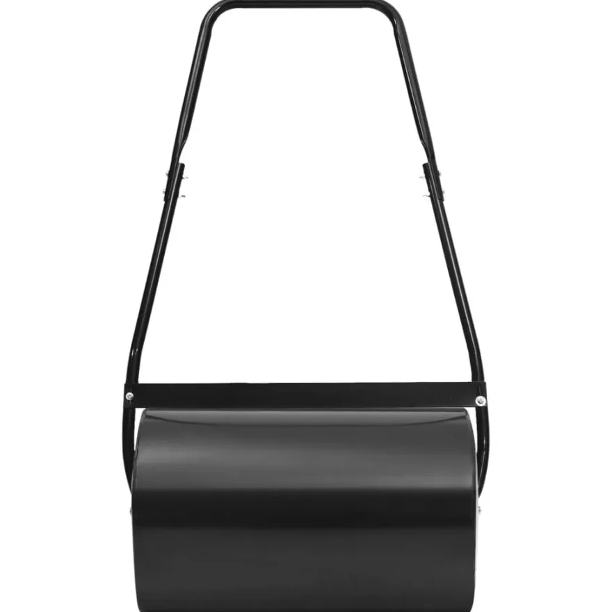 vidaXL Rasenwalze Schwarz 63 cm 50 L