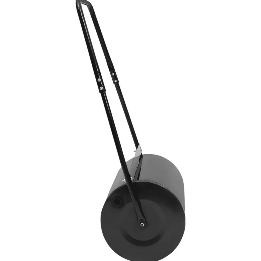 vidaXL Rasenwalze Schwarz 63 cm 50 L