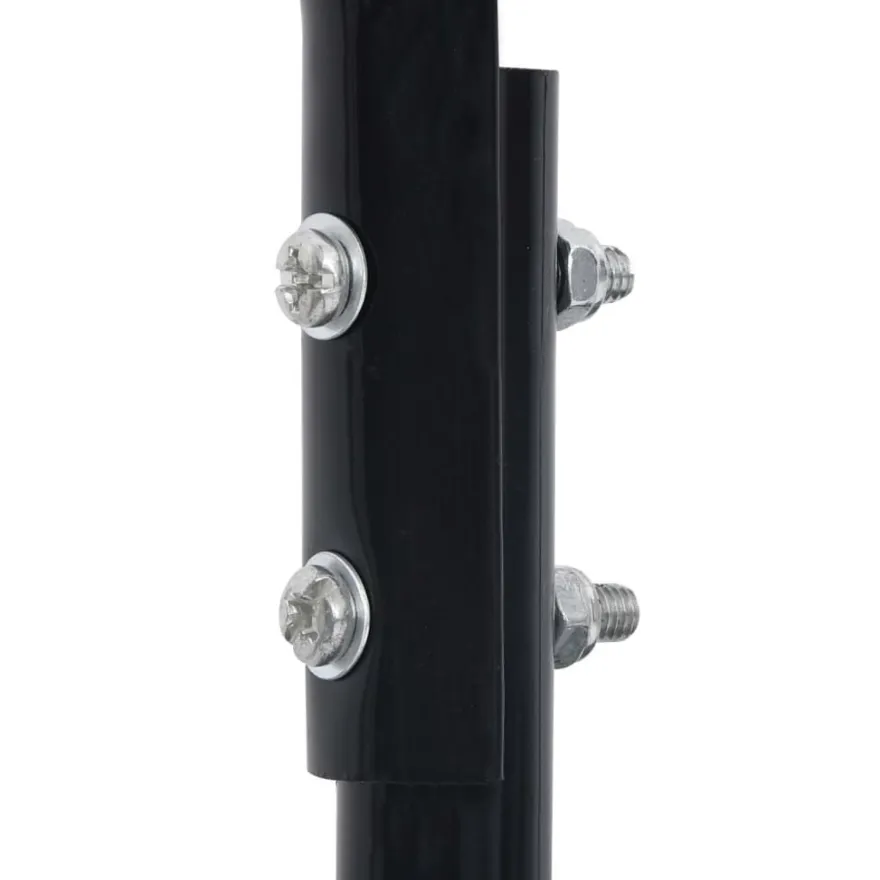 vidaXL Rasenwalze Schwarz 63 cm 50 L