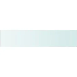 vidaXL Regalboden Glas Transparent 90x20 cm