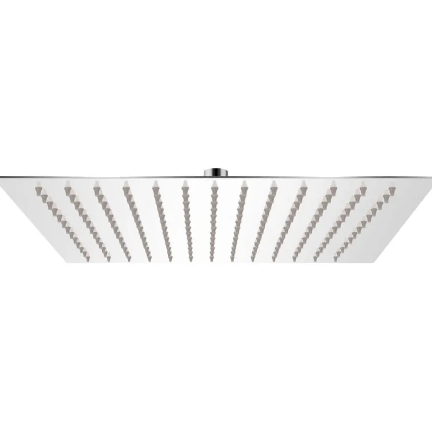 vidaXL Regenbrause Edelstahl 30x30 cm Quadratisch