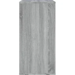 vidaXL Rollschrank Grau Sonoma 60x35x75 cm Holzwerkstoff