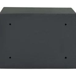 vidaXL Safe Box mit Schloss Dunkelgrau 35 x 25 x 25 cm Stahl