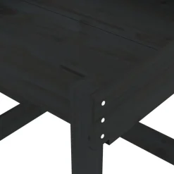 vidaXL Sand-Spieltische 2 Stk. Schwarz Massivholz Kiefer