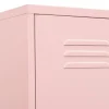vidaXL Schließfachschrank Rosa 35x46x180 cm Stahl