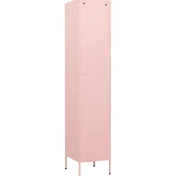 vidaXL Schließfachschrank Rosa 35x46x180 cm Stahl
