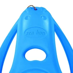 vidaXL Schlitten Blau 80x39,5x25,5 cm Polypropylen