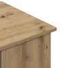vidaXL Schreibtisch Artisan-Eiche 100x55x75 cm Holzwerkstoff