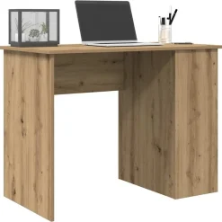 vidaXL Schreibtisch Artisan-Eiche 100x55x75 cm Holzwerkstoff