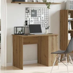 vidaXL Schreibtisch Artisan-Eiche 100x55x75 cm Holzwerkstoff