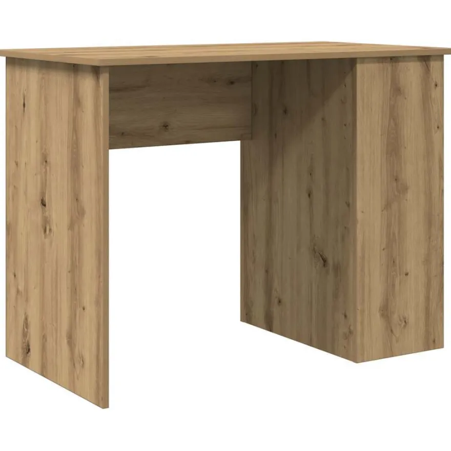 vidaXL Schreibtisch Artisan-Eiche 100x55x75 cm Holzwerkstoff