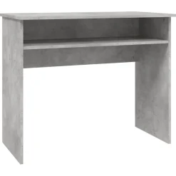 vidaXL Schreibtisch Betongrau 90x50x74 cm Holzwerkstoff