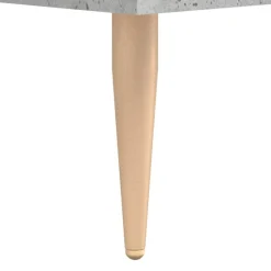 vidaXL Schreibtisch Betongrau 140x50x75 cm Holzwerkstoff