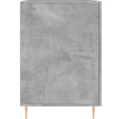 vidaXL Schreibtisch Betongrau 140x50x75 cm Holzwerkstoff