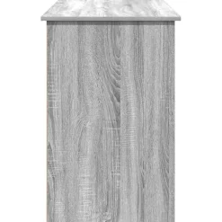 vidaXL Schreibtisch Grau Sonoma 102x50x75 cm Holzwerkstoff