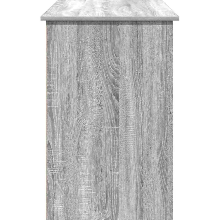 vidaXL Schreibtisch Grau Sonoma 102x50x75 cm Holzwerkstoff