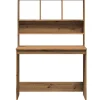 vidaXL Schreibtisch mit Regal Artisan-Eiche 102x45x148cm Holzwerkstoff