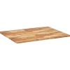 vidaXL Schreibtischplatte Ölbeschichtung 100x80x2 cm Massivholz Akazie