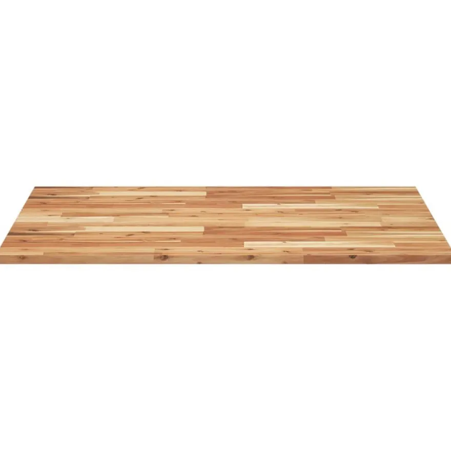 vidaXL Schreibtischplatte Ölbeschichtung 100x80x2 cm Massivholz Akazie