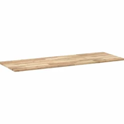 vidaXL Schreibtischplatte Unbehandelt 120x50x2 cm Massivholz Akazie