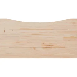 vidaXL Schreibtischplatte 80x40x2,5 cm Massivholz Kiefer