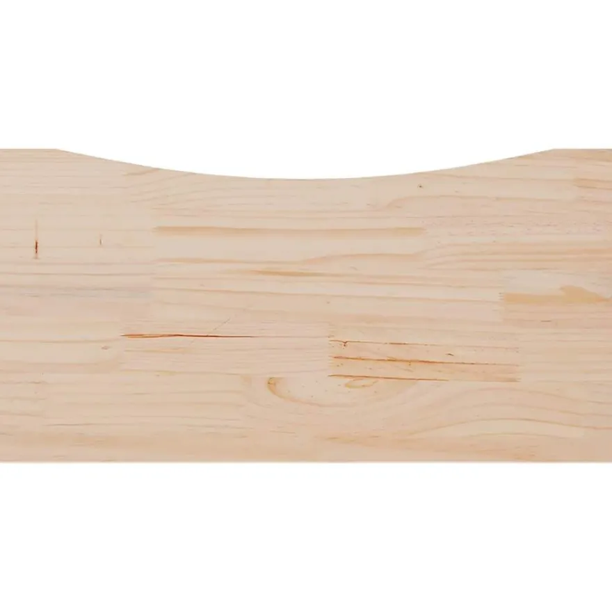 vidaXL Schreibtischplatte 80x40x2,5 cm Massivholz Kiefer