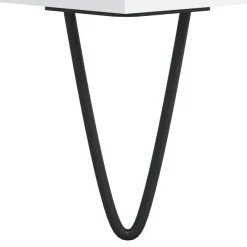 vidaXL Schuhbank Weiß 102x35x55 cm Holzwerkstoff