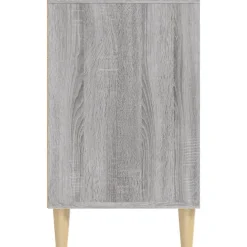 vidaXL Schuhregal Grau Sonoma 102x36x60 cm Holzwerkstoff