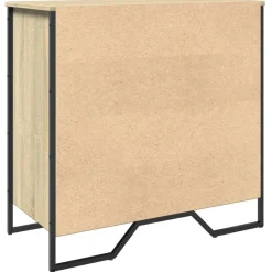 vidaXL Schuhregal Sonoma-Eiche 80x38x78 cm Holzwerkstoff