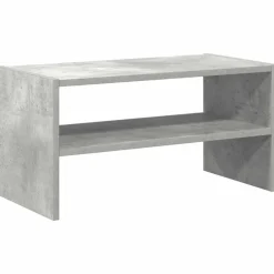 vidaXL Schuhregal Stapelbar Betongrau 60x30x30,5 cm