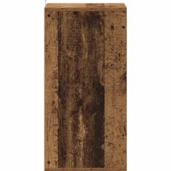 vidaXL Schuhschrank Altholz-Optik 32x35x70 cm Holzwerkstoff