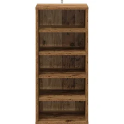 vidaXL Schuhschrank Altholz-Optik 32x35x70 cm Holzwerkstoff