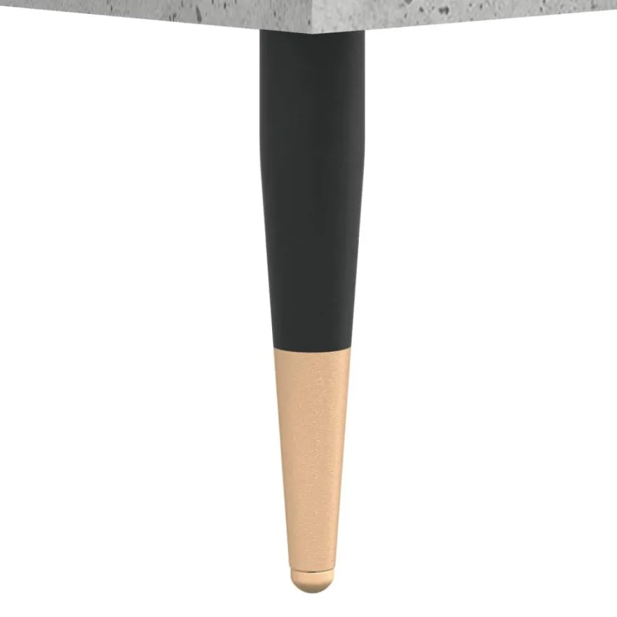 vidaXL Schuhschrank Betongrau 40x36x105 cm Holzwerkstoff