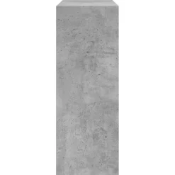 vidaXL Schuhschrank Betongrau 60x21x57 cm Holzwerkstoff