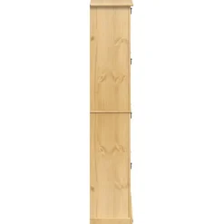vidaXL Schuhschrank Corona 99x32x163,5 cm Massivholz Kiefer