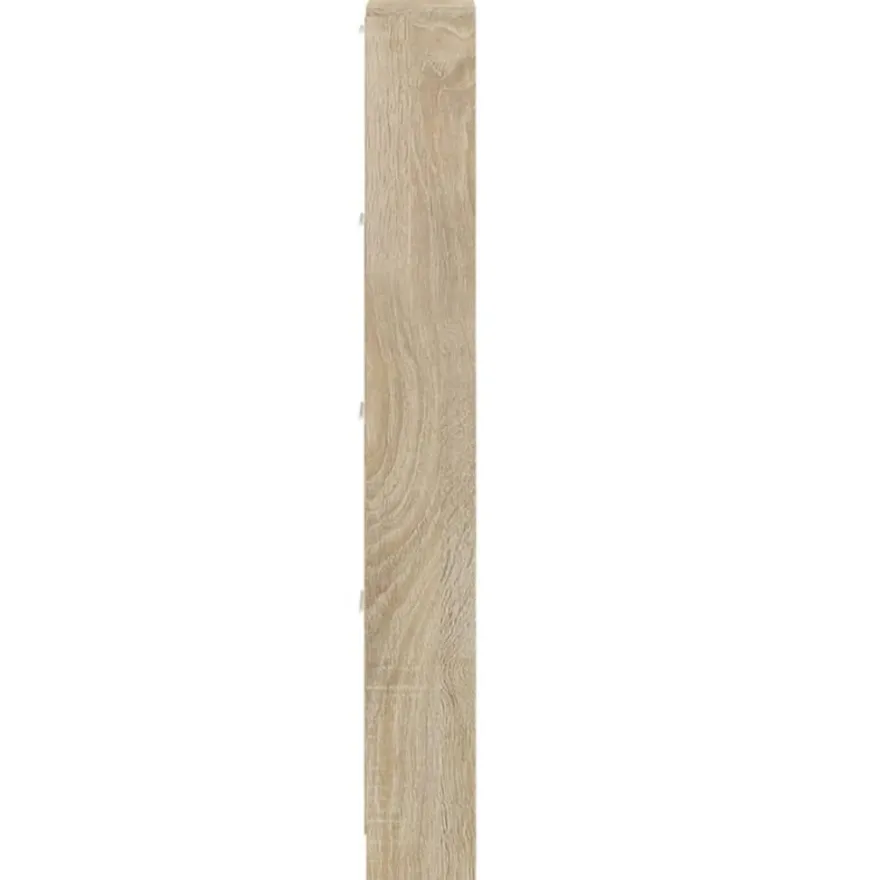 vidaXL Schuhschrank Eichen-Optik 59x17x150 cm Holzwerkstoff