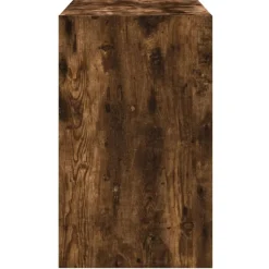 vidaXL Schuhschrank Räuchereiche 80x42x69 cm Holzwerkstoff