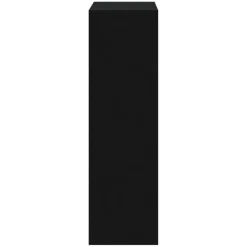 vidaXL Schuhschrank Schwarz 63x24x81 cm Holzwerkstoff