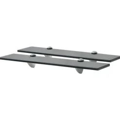 vidaXL Schwebende Regale 2 Stk. Glas 50x10 cm 8 mm