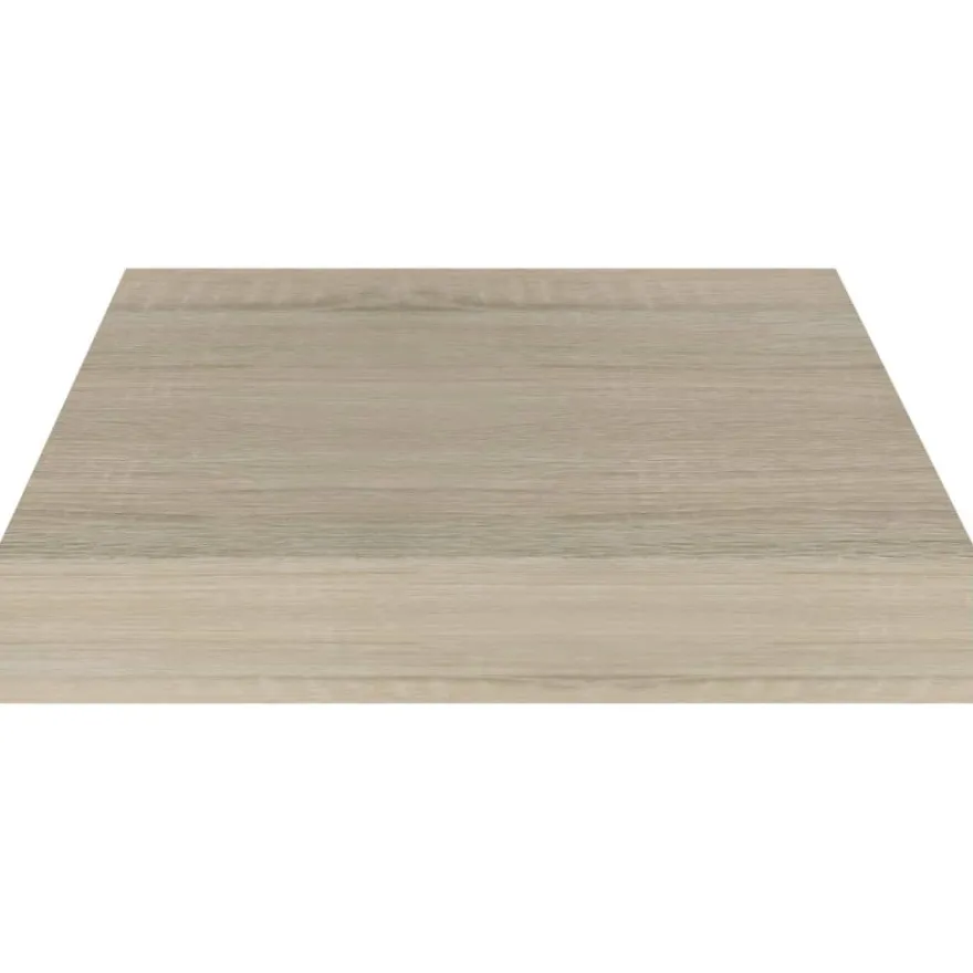 vidaXL Schwebende Wandregale 4 Stk. Eichefarben 23x23,5x3,8cm MDF